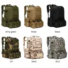 Новый рюкзак большой вместимости 25-50 л, мужская спортивная сумка для походов и кемпинга, мужские военные охотничьи походные тактические охотничьи рюкзаки