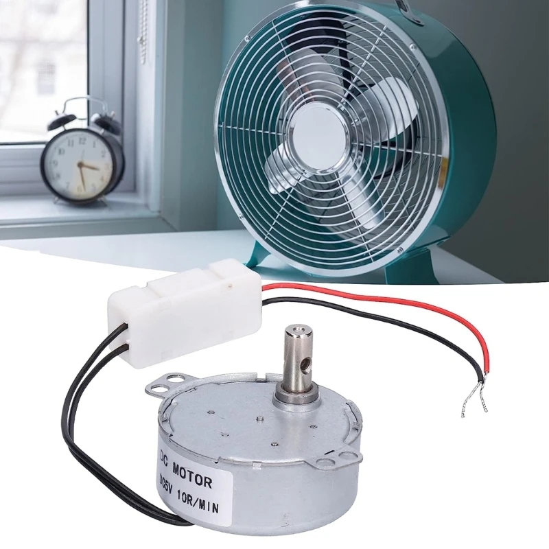 

5V 4W Small Synchronous Gear Motor DCBrushless Reduction Electric Gear Motor for School Project Easily Installation