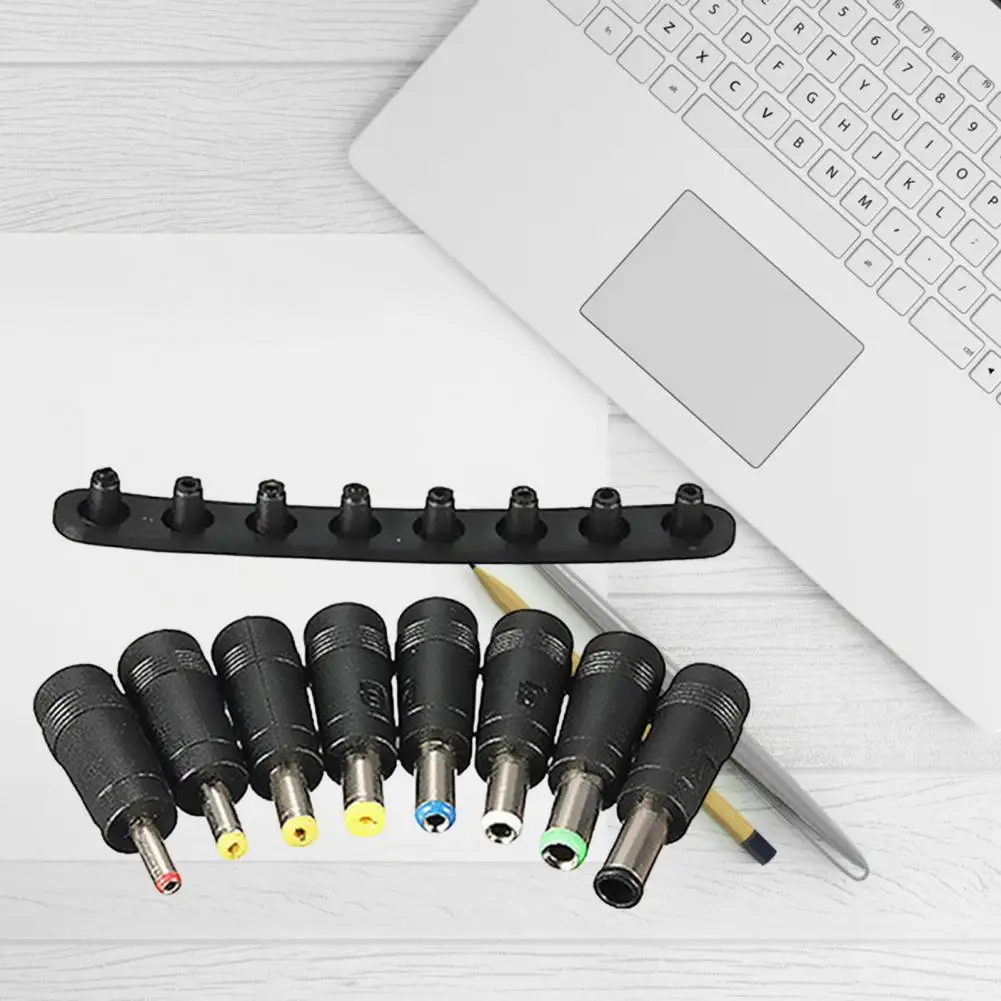 

1 Set Charger Adapter Tip Anti Corrosion 8 in 1 Universal Anti Rust Power Adapter Connector for ACER/for ASUS/for HP Laptop Note