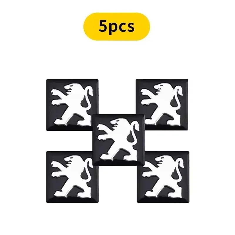 

10 шт. 16 мм автомобильный пульт дистанционного управления, эмблема, логотип, ключ, наклейка для Peugeot 206 307 308 3008 207 208 407 508 2008 5008 107 106 аксессуары