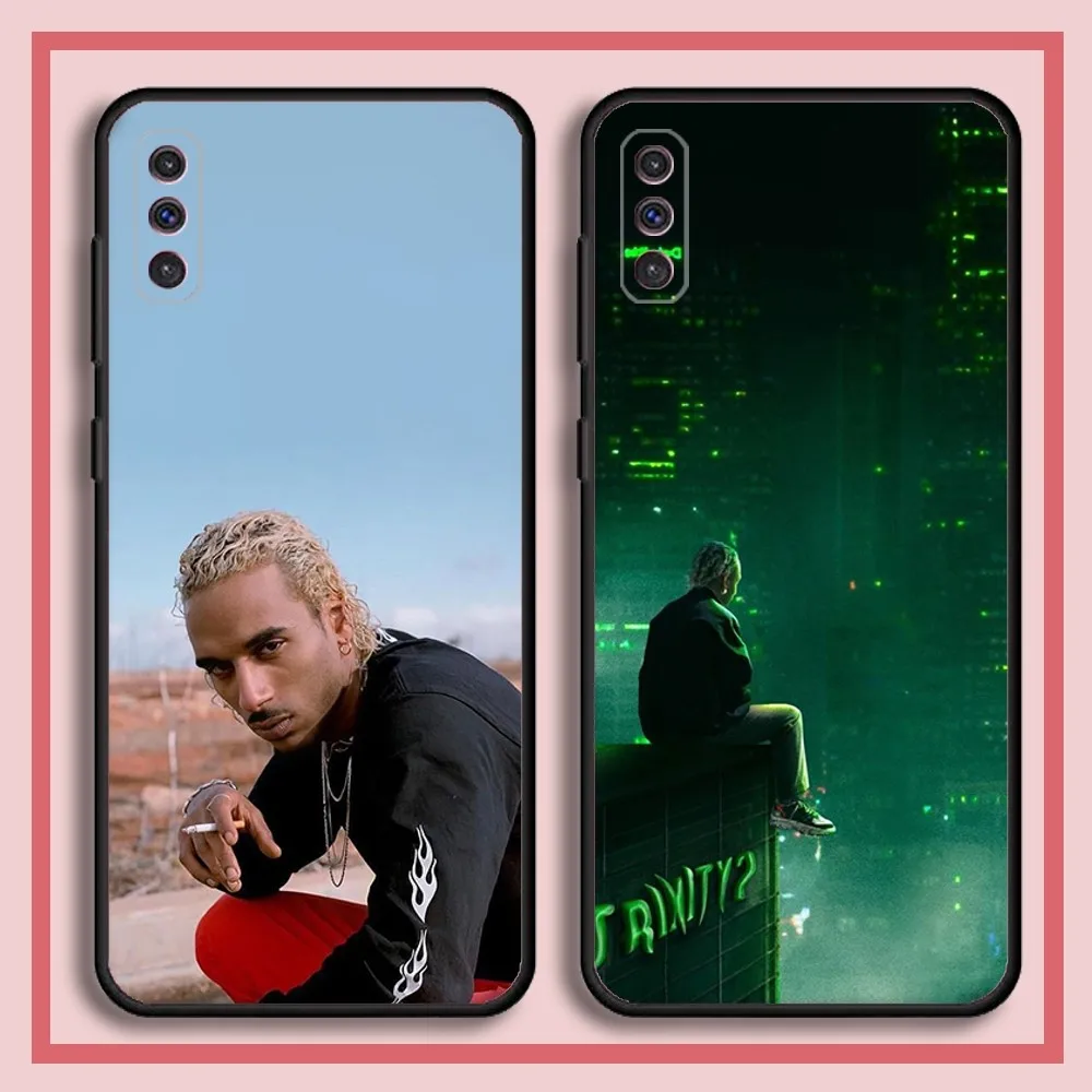 Чехол для телефона Rapper L-Laylow Samsung S23 23 22 30 21 10 9 Note20 Ultra Lite 5G Plus FE черный мягкий чехол