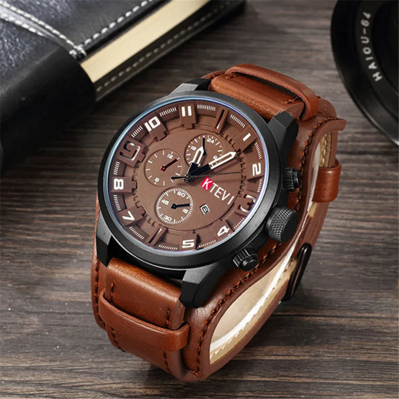 Men's Watches Top Brand Luxury Fashion&Casual Business Quartz Watch Date Waterproof Wristwatch Hodinky Relogio Masculino