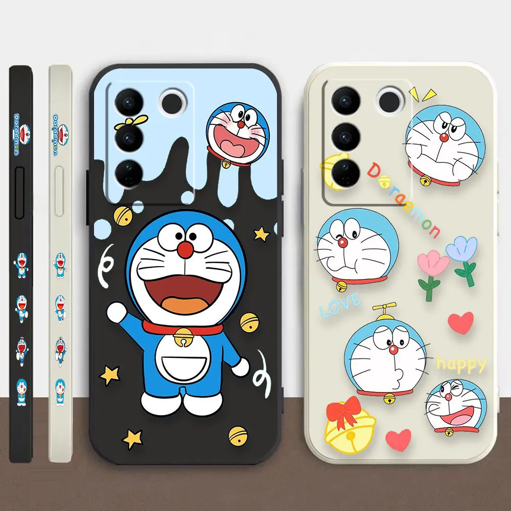 

Case For VIVO S1 S5 S6 S7 S9 S9E S12 S15 S16E T1 T2X V15 V21 PRO 5G Colour Simple Liquid Silicone Case Cute d-Doraemon Manga