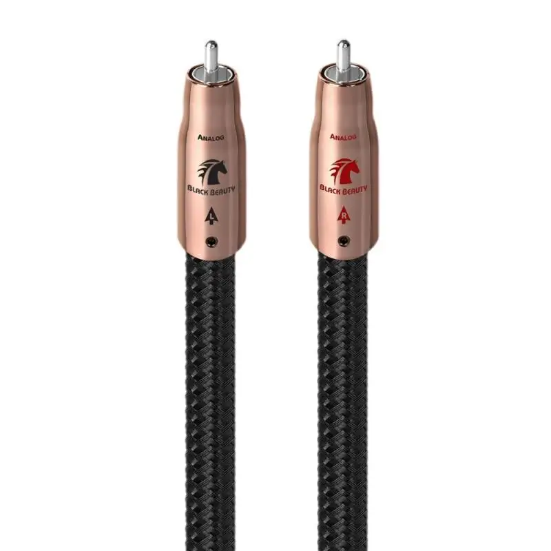 

Кабель RCA, штекер-штекер, HiFi, с серебряным покрытием