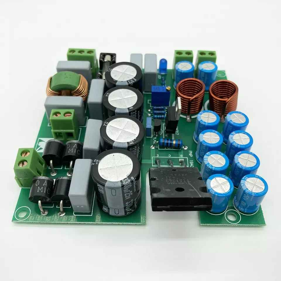 

1-10A Toshiba large tube linear high current stabilized power supply board, low noise, high stability, low internal resistance