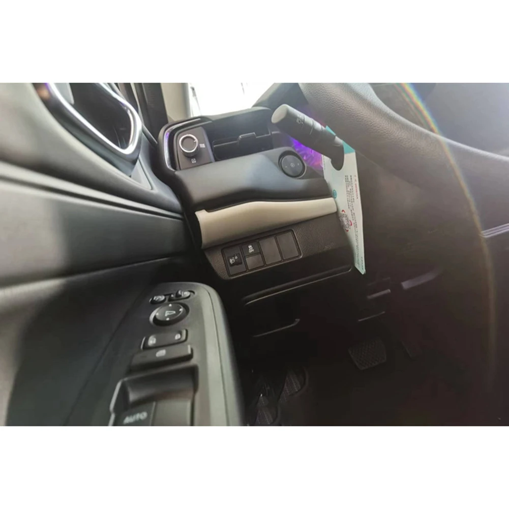 Накладка на приборную панель автомобиля из углеродного волокна для V XRV XR-V 2021 2022