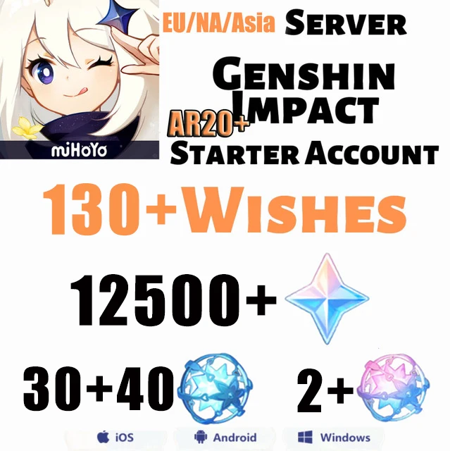 

Аккаунт Genshin Impact, аккаунт Ayaka Eula Kazuha Hutao, оригинальный Kokomi Ganyu Childe Yoimiya Venti Klee Zhongli Baal Shogun