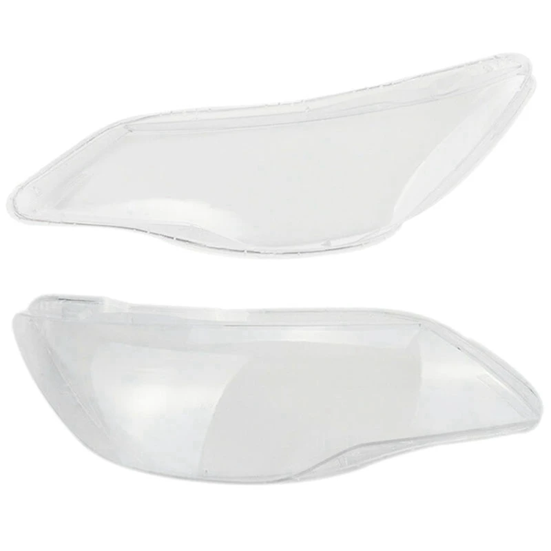 2 Pcs Car Front Right Left Side Headlight Clear Lens Lamp Shade Shell Cover For 2006 2007 2008 Honda Civic FD 1