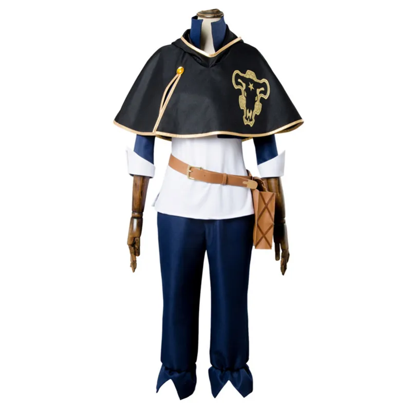 

Anime Black Clover Finral Roulacase Cosplay Costume Asta Yuno Fight Uniform Outfit