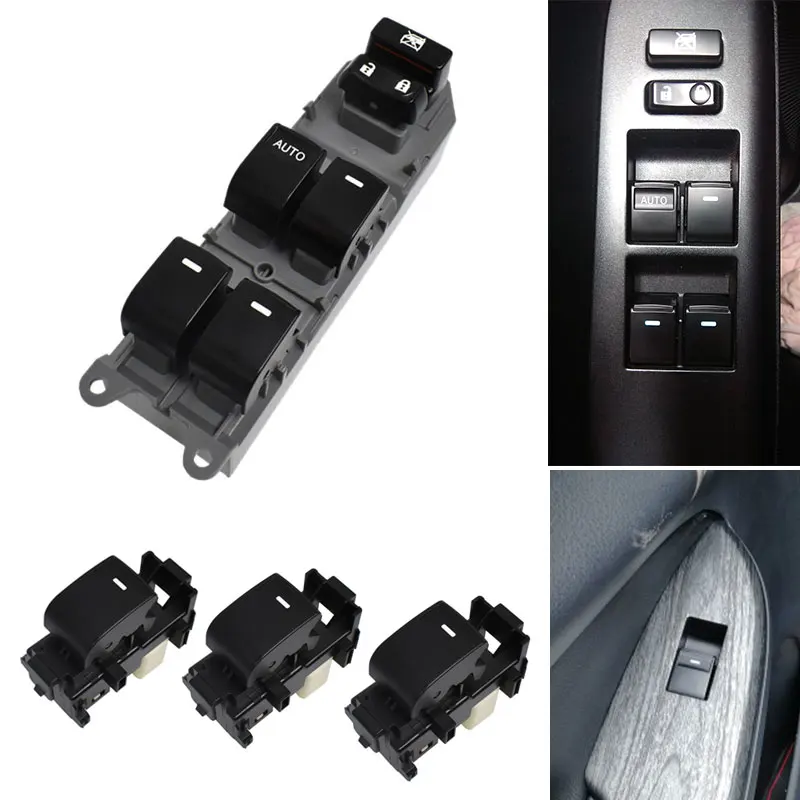 

Lighted LED Power Single Window Switch for Toyota RAV4 RAV 4 Camry Corolla Yaris Vios Highlander Backlight Left Hand Drive