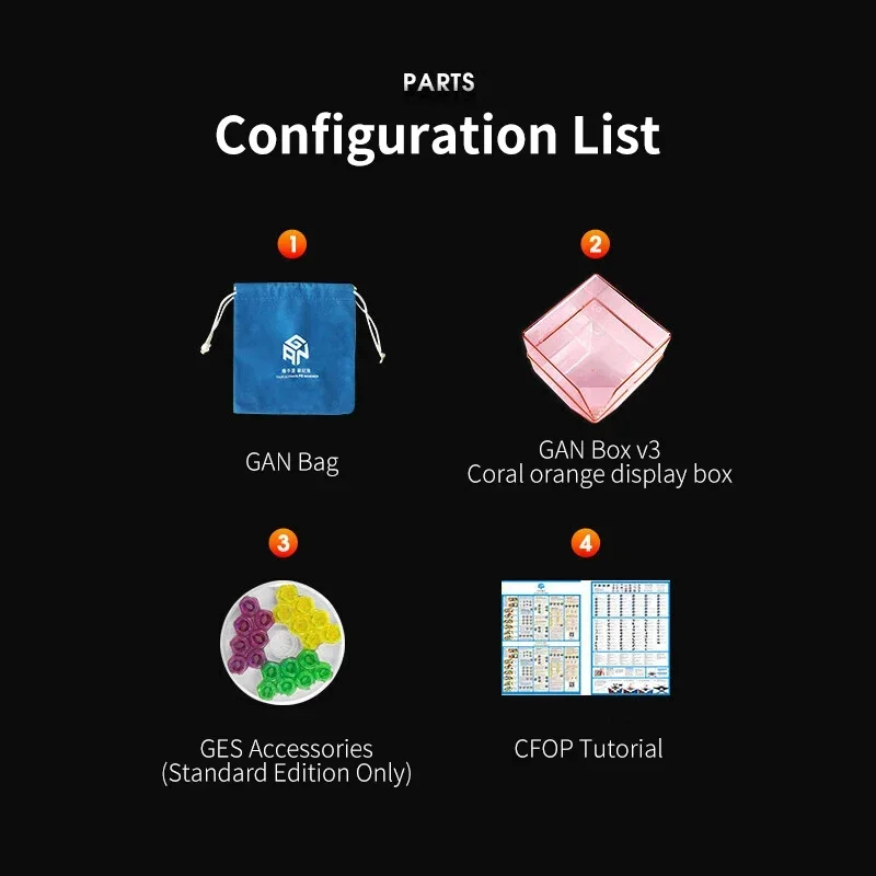 [CubeFun]GAN356M SE 3x3x3 Магнитный магический куб 3x 3 скорости GAN356M головоломка GAN 356 M Magico Cubo