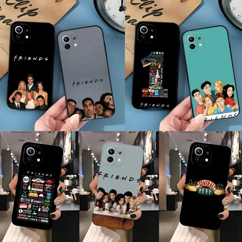 

Friends Tv Show Phone Case For Xiaomi 11 11i 11T 11X 12 12Pro 10T 10TPro 10S 10Pro Pro Youth Ulltra MIX4 CIVI Black Coque