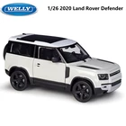 WELLY литая модель автомобиля 1:26, высокий симулятор 2020 Land Rover Defender SUV, модель автомобиля из сплава металла, игрушечный автомобиль для детей, коллекция подарков