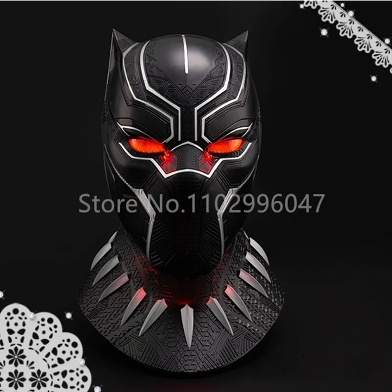 

New Black Panther Masks Movie Fantastic Four Cosplay Men's Party Mask For Halloween Women Cosplay Prop Accessories Gifts
