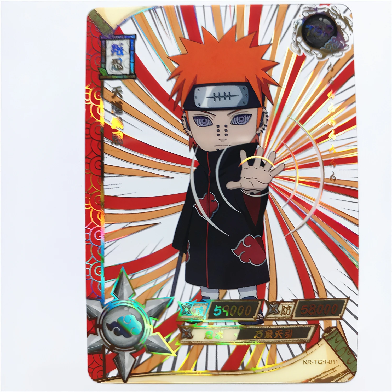 Фото Оригинальная карта Kayou Naruto TGR TR UR AR SP SSR Itachi Minato Gaara Obito, редкая открытка, коллекционные игровые карты, игрушка, подарки на день рождения №5