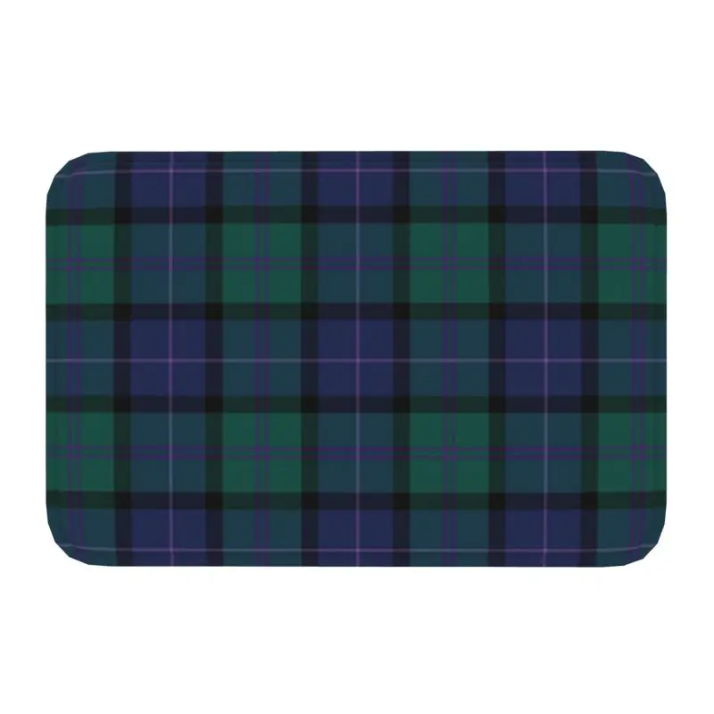 

Коврик для входной двери, в шотландскую клетку