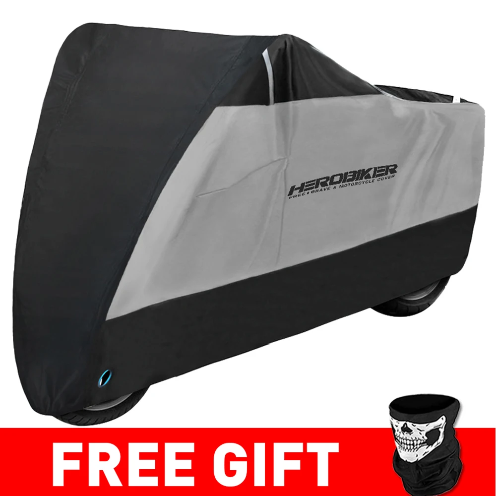Водонепроницаемый пыленепроницаемый чехол для мотоцикла, чехол для мотоцикла с УФ-защитой для дома и улицы, чехол от дождя для мотоцикла