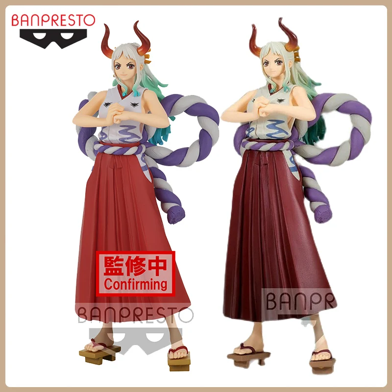 

Bandai Original One Piece Figure Yamato Grandling Lady DXF Wano Country 18cm Anime Action Model Toys PVC Decoration Statue Doll