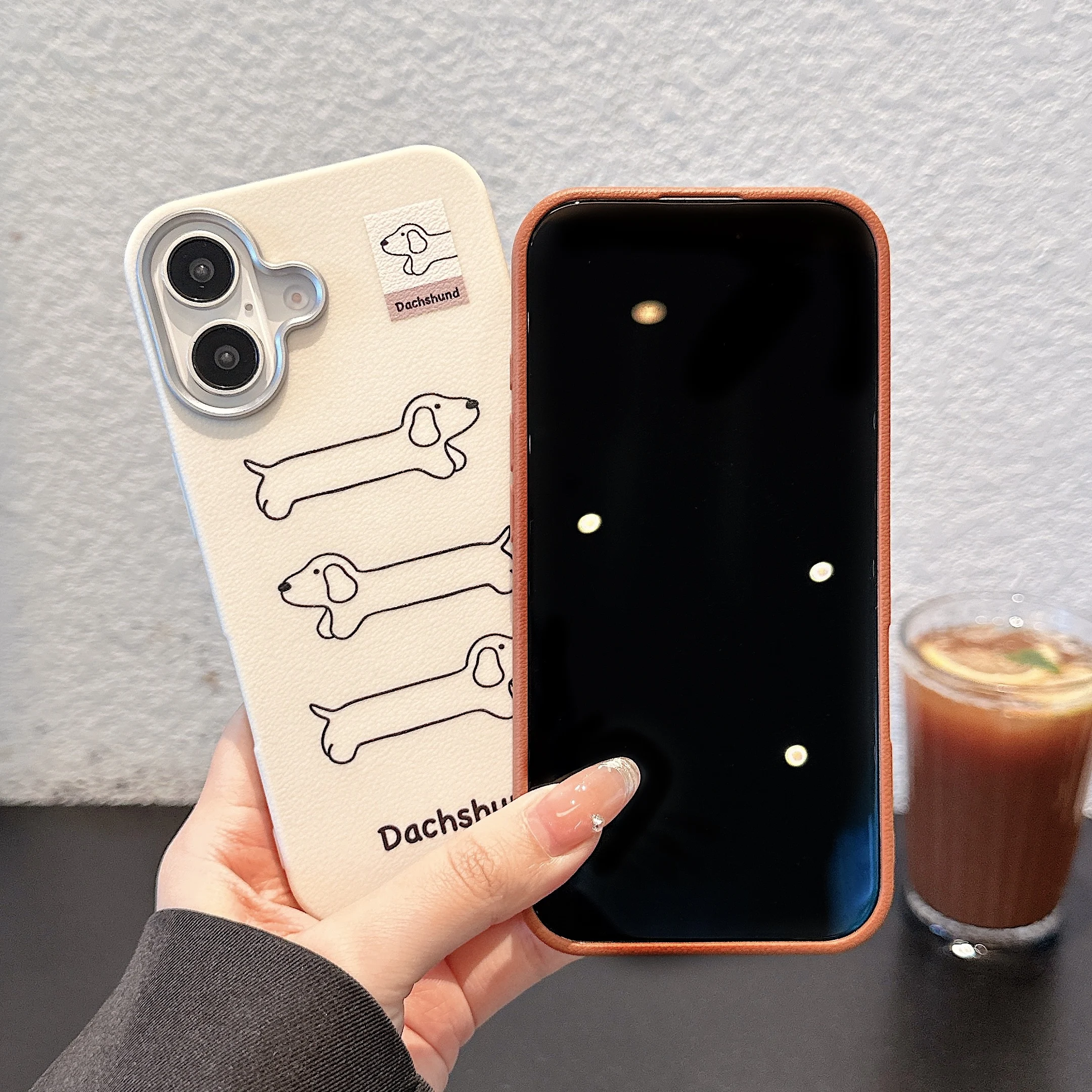 Кожаный чехол для iPhone 16 15 14 13 Pro 12 11Pro Max