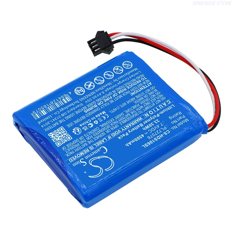 Съемка тестовая батарея 7 4 В/4500 мАч PL727076 для фотоэлементов Hantek DSO1062B DSO1202B DSO1202S |