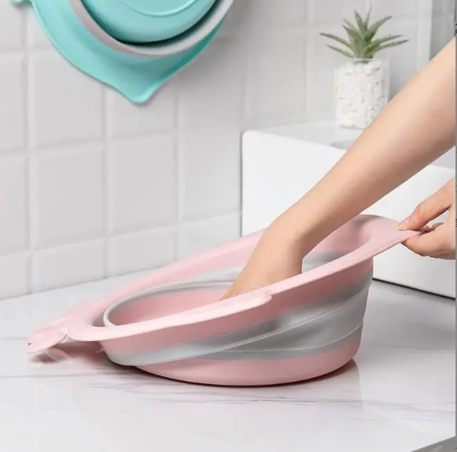 

Household Washbasin Large Sized Thickened Durable Plastic Washbasin