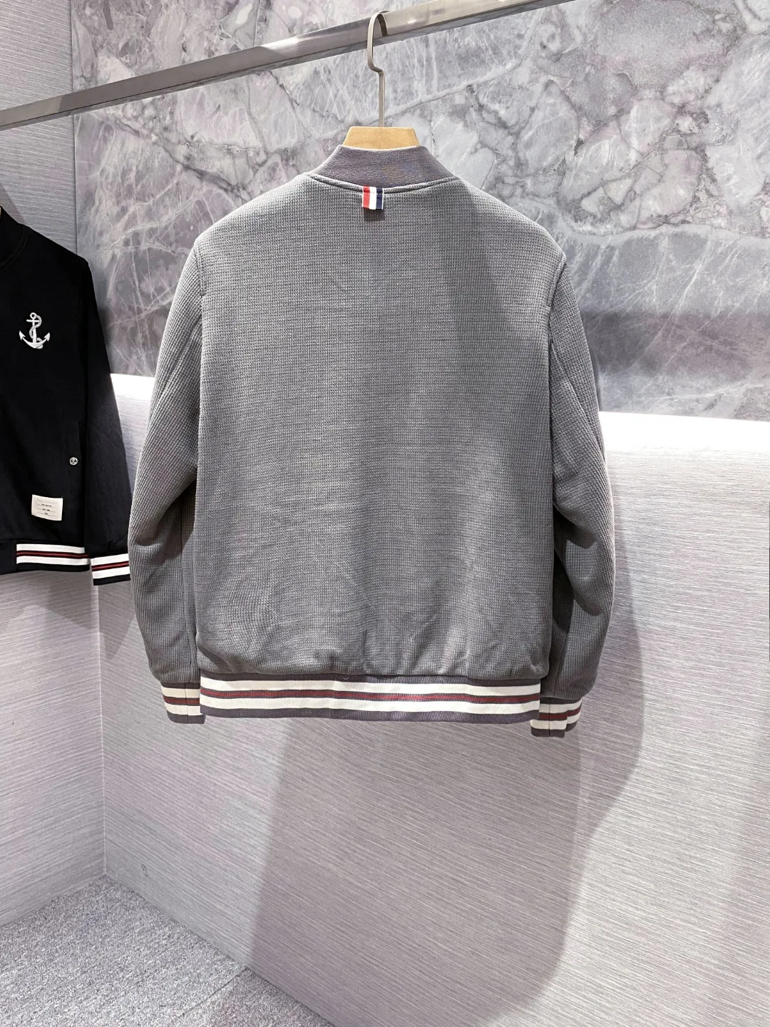 New Mens Jacket Baseball Collar Stripes Luxury Brand Design Jackets Coat High Quality Smart Causal Bomber Jackets