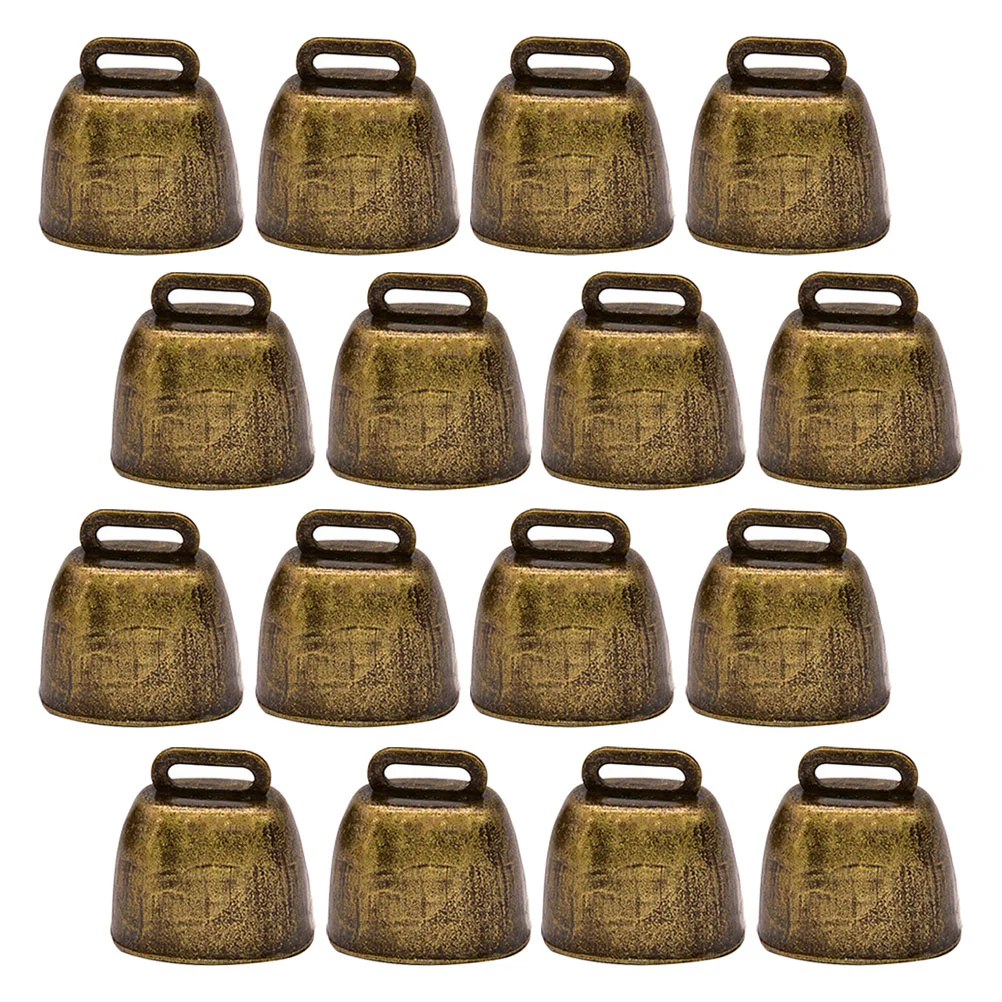 

16Pcs Bells Decorative Iron Cattle Bells Pets Bell Decorations for Pets Decoration Farm Supplies Decoration