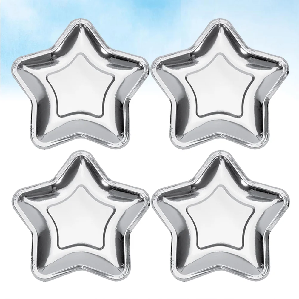 

Plates Paper Party Gold Plate Star Christmas Dinner Supplies Little Disposablebulk Tableware Gender Baby Movie Sing Desertreveal