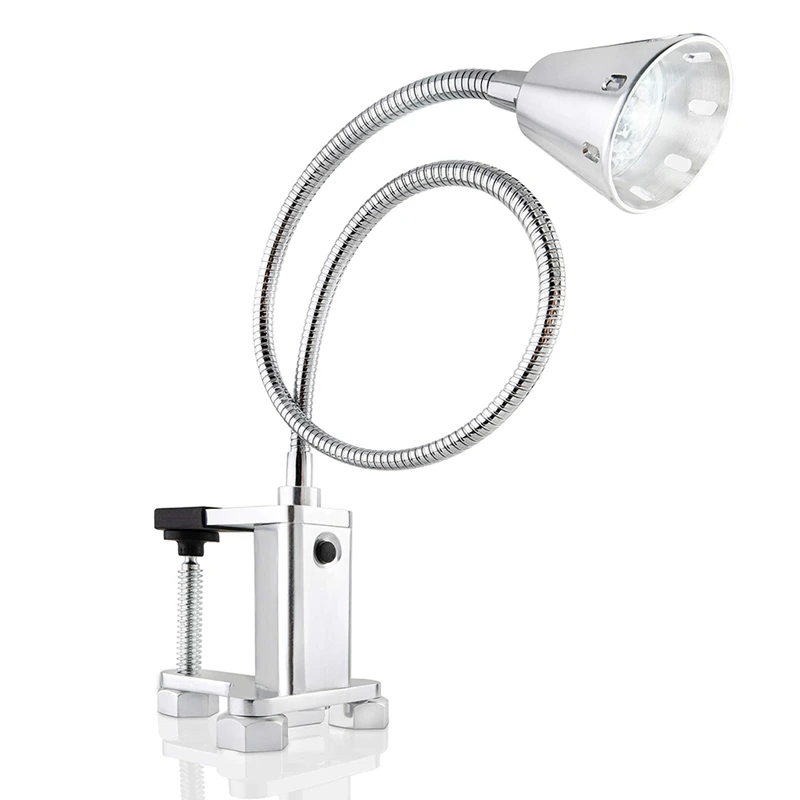 

Магнитный светодиодный гриль для барбекю, регулируемый на 360 градусов гибкий зажим с винтовым зажимом для вечерние, офиса, улицы и помещений