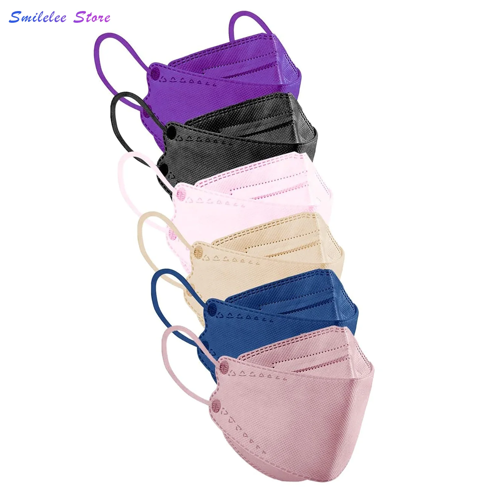 

solid color mask Adult Outdoor Printing Mask Anti-fog And Dust-proof Fish Non-woven Mask Cubrebocas Tricapa cosplay Face Shield