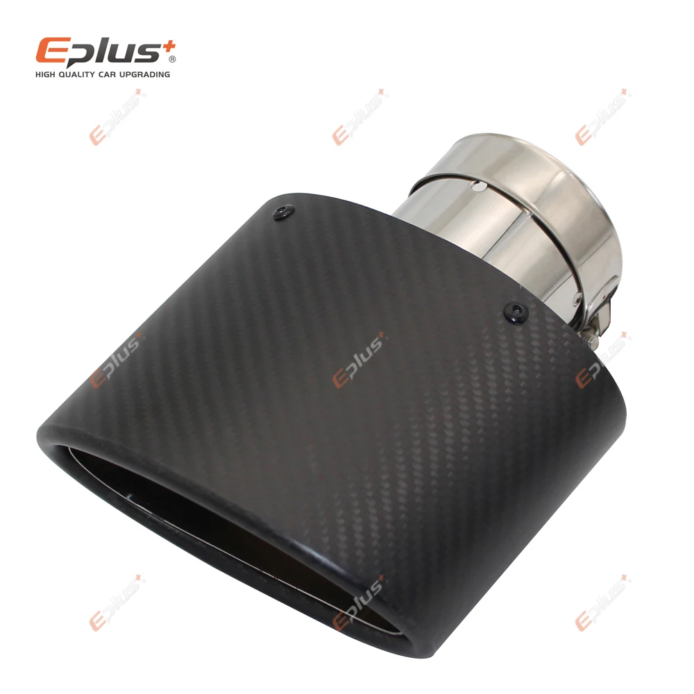 Универсальные матовые автомобильные глушители из углеродного волокна