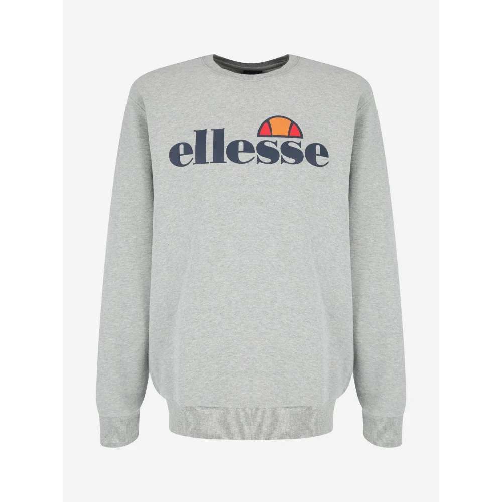 Свитшот мужской Ellesse Succiso серый | Мужская одежда