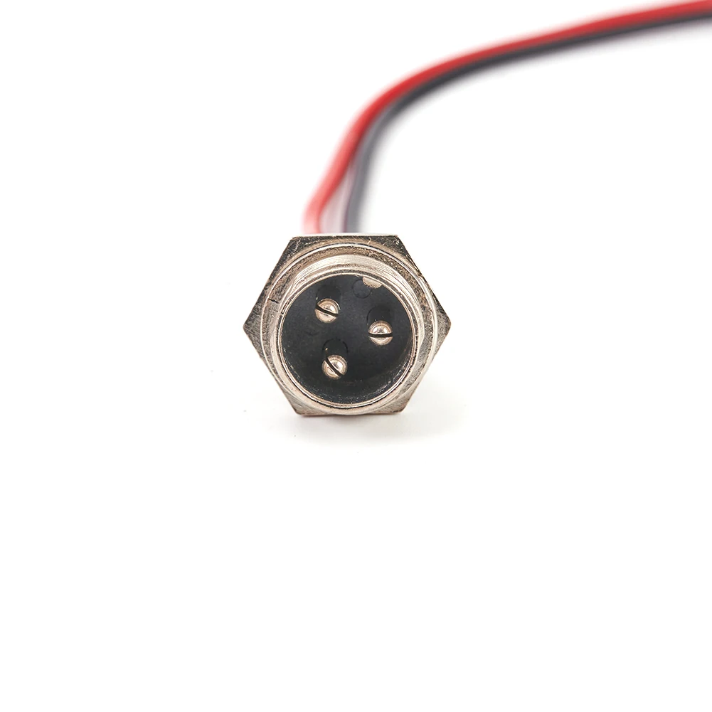 

3 Pin 3 Pole Connector 2 Wire Hoverboard Charging Port Hoverboard Charging Cable Charging Port Metal Electric Scooter Accs