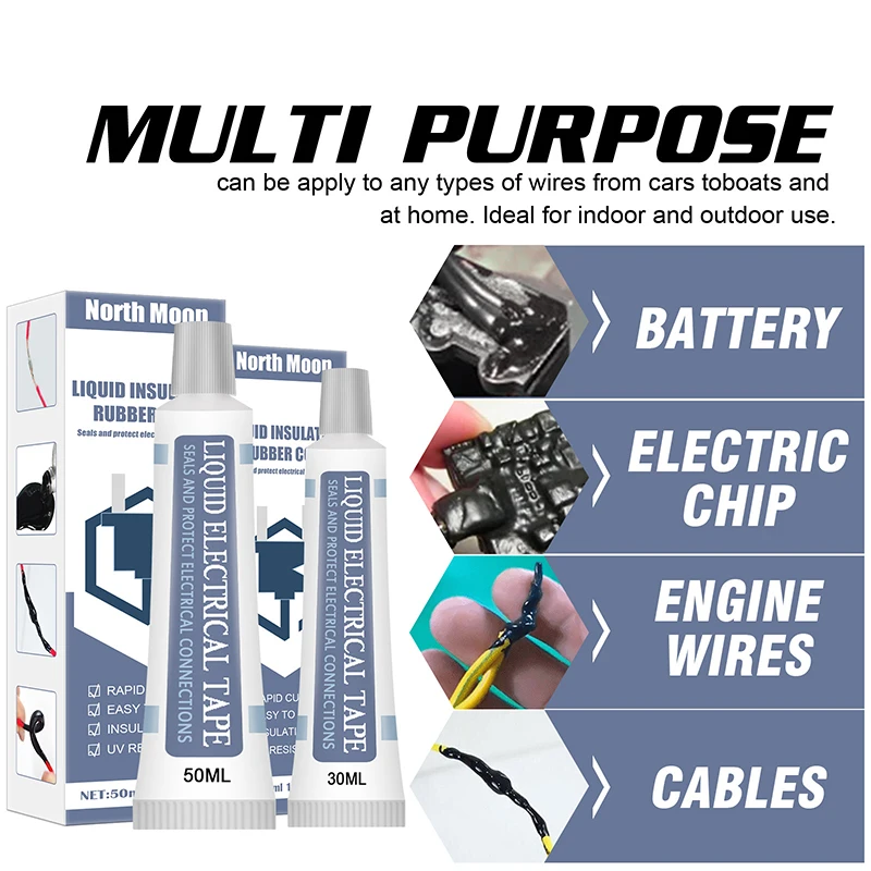 Жидкая изоляционная лента для ремонта 30/50 мл