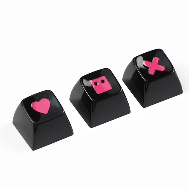 

1 шт. металлическая алюминиевая крышка профиль SA R4 Keycap Heart TV X ESC Keycap для детской механической клавиатуры DIY