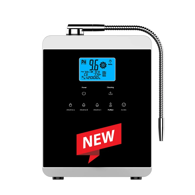

Household High efficiency low power dissipation counter top alkaline water purifier machine alkaline water ionizer