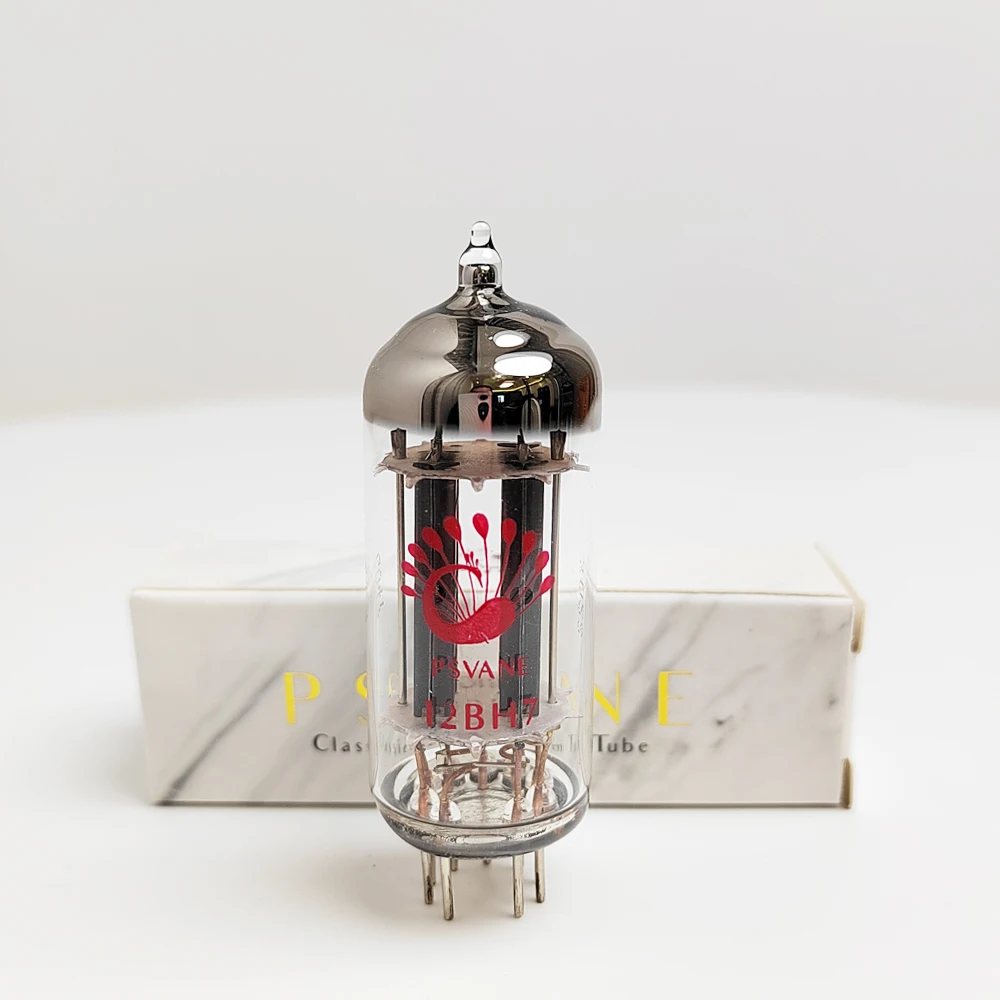 Фото Вакуумная лампа PSVANE 12BH7 (замена 12BH7A, 6N6, 7119) для HIFI аудио усилителей, электронных ламповых усилителей, комплект для самостоятельной сборки, сбалансированный квадретрой (4 шт.) №2