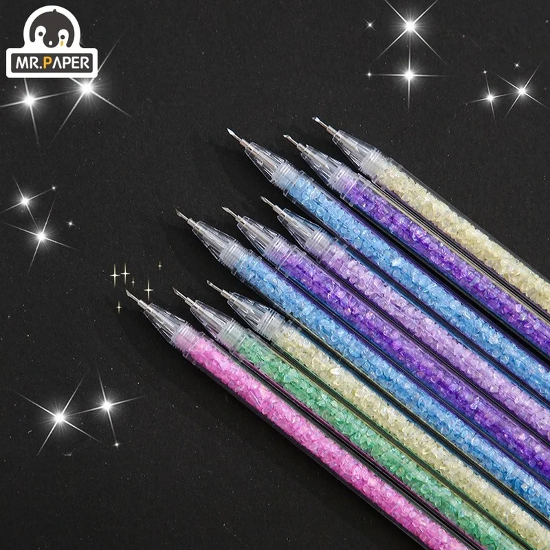 

Mr.Paper 6 Colorful Small Gravel Utility Knives Cute Small Fresh Carving Knife Student Office Paper-cut Art Tools Supplies