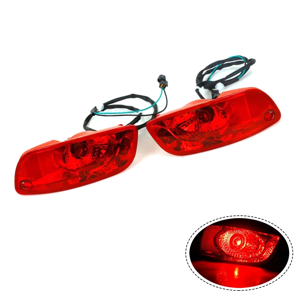 

Car Rear Bumper Brake Light Reflector Left&Right For Hyundai Santa Fe (Cm) 07-09 Car Accessories High Quality Brake Lights