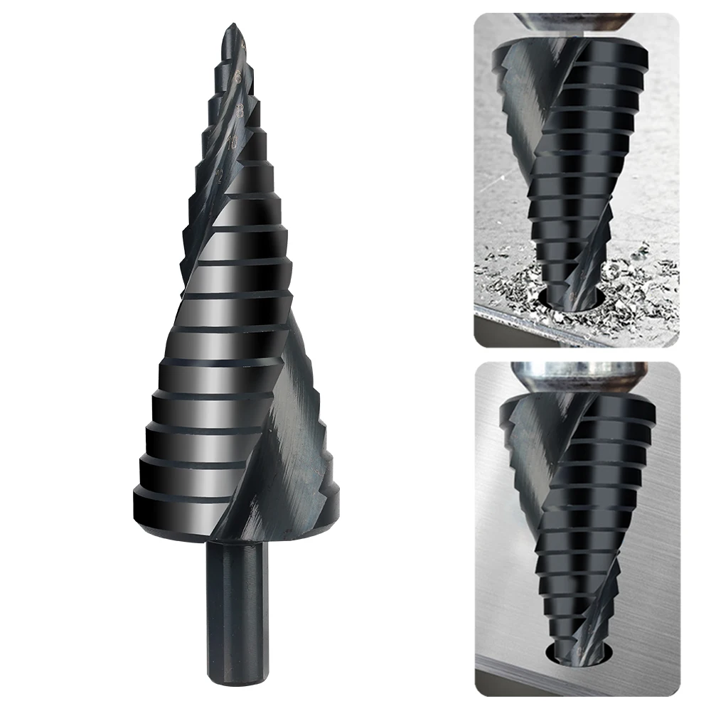 

3Pcs/set 4-12mm 4-20mm 4-32mm High Speed Steel Spiral Drill Bits Drilling Tools Set Wood Metal Hole Cutter Core Titanium Coated
