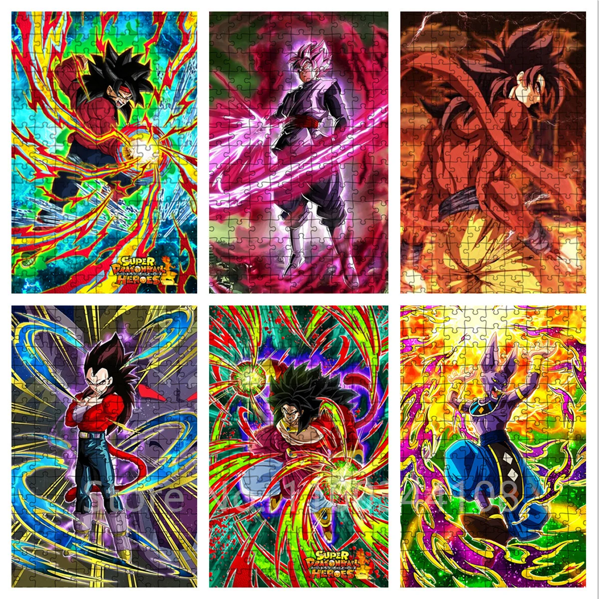 

Japanese Anime Dragon Ball Puzzle 300/500/1000 Pieces Jigsaw Puzzle for Adults Kids Educational Toys Gift Diy Assembles Game