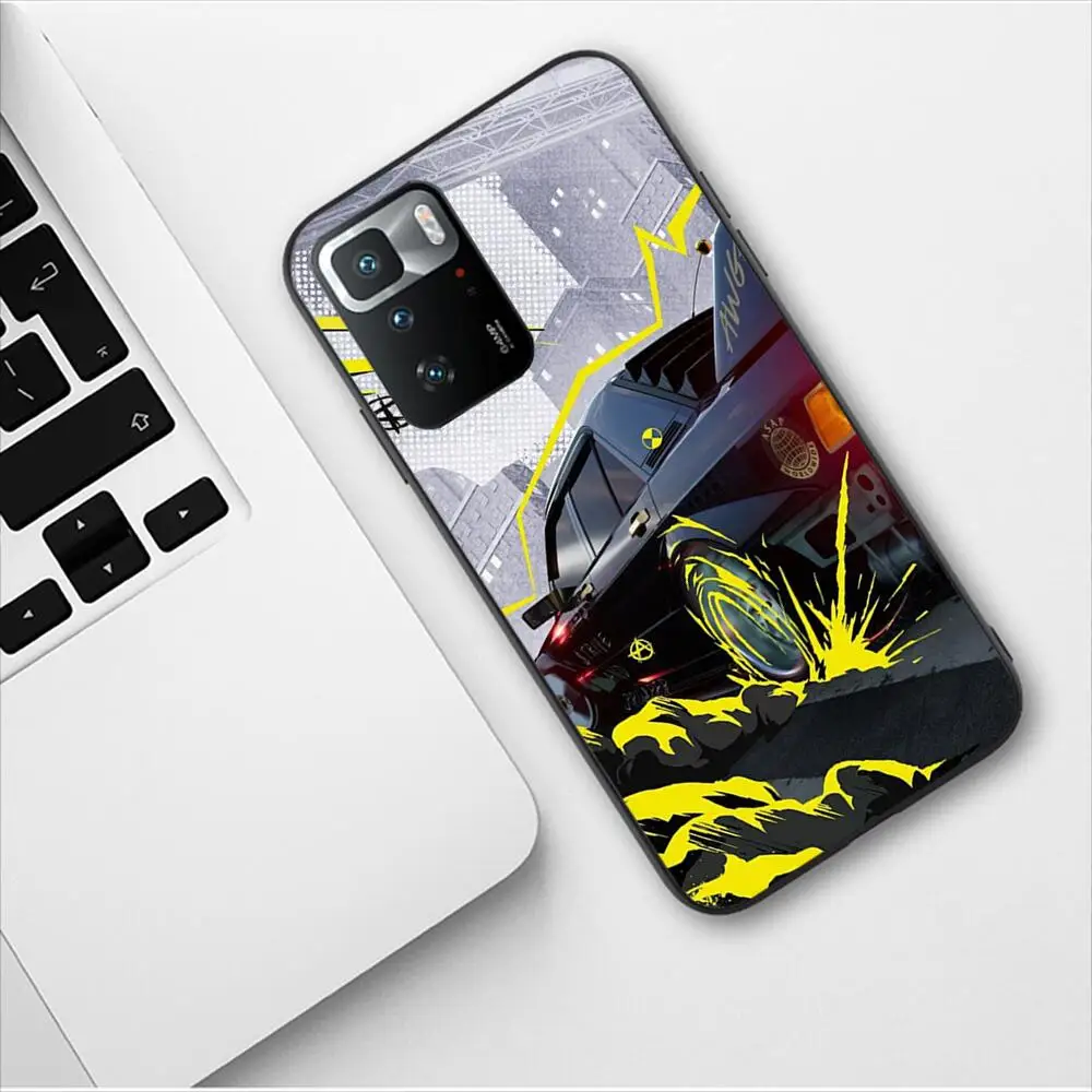 Japan JDM Nissan Sports Car Phone Case For Redmi 9 9A 7A 10 8A 10A 8 Note 11 10S 7 11S Plus POCO X3 Pro Luxury New Fashion Cover