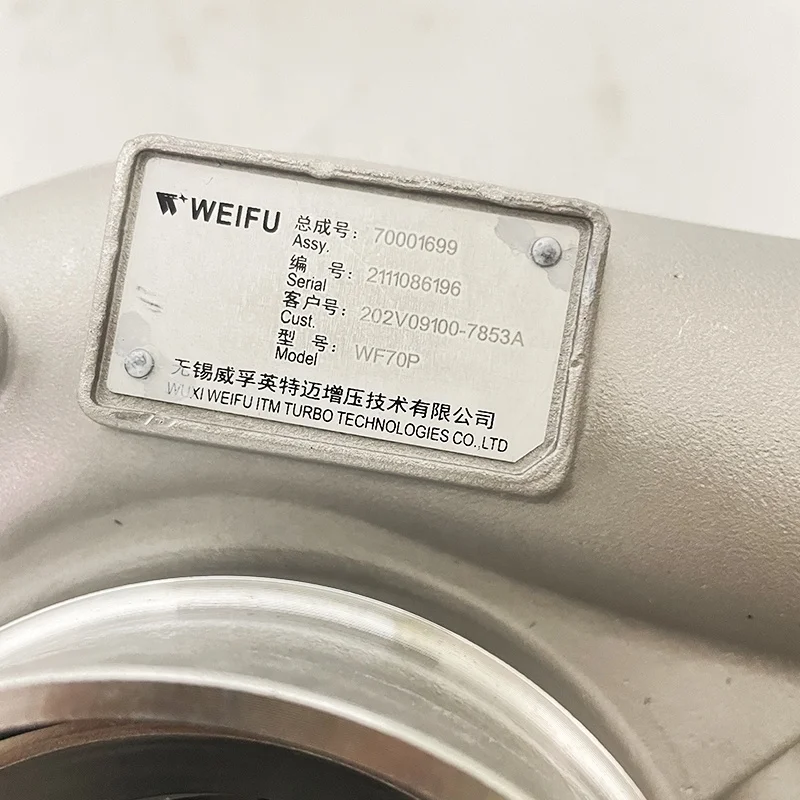 Оптовая продажа запчасти для дизельного двигателя с природным газом WF70P