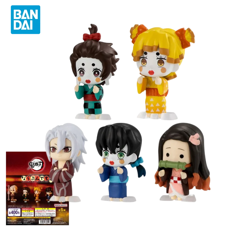 

Bandai original Demon Slayer Anime Figure Gashapon Kamado Tanjirou Action Figure Toys For Kids Gift Collectible Model Ornaments