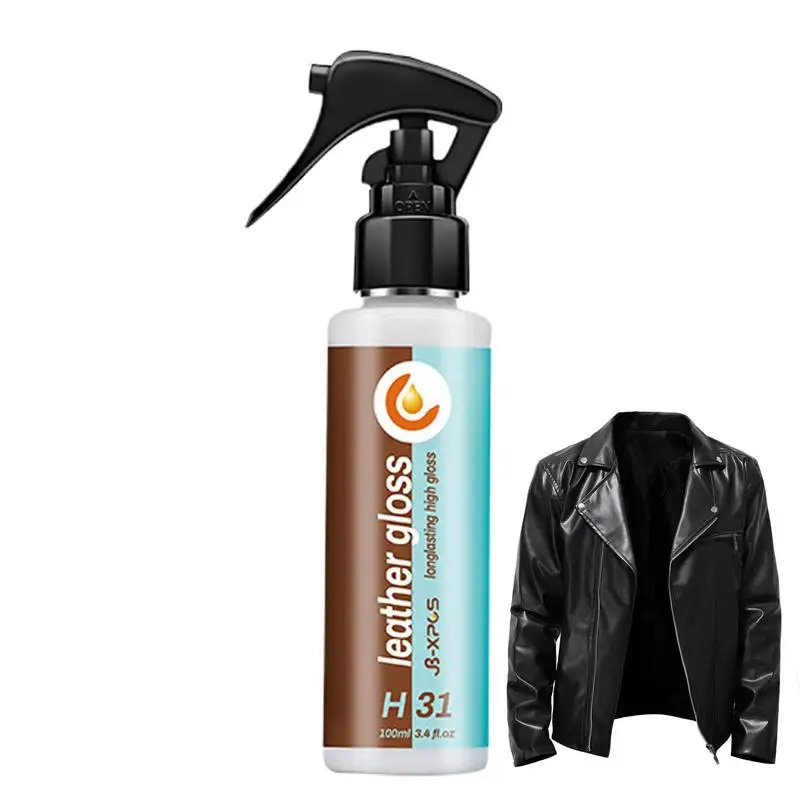 

Car Leather Care Restore Agent Long-Lasting Gloss Shiny Exterior Repair Refurbishment Paste Repair Leather Gloss 100ml