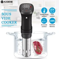 1800w slow sous vide cooker thermal immersion circulator machine with large digital lcd display time temperature control
