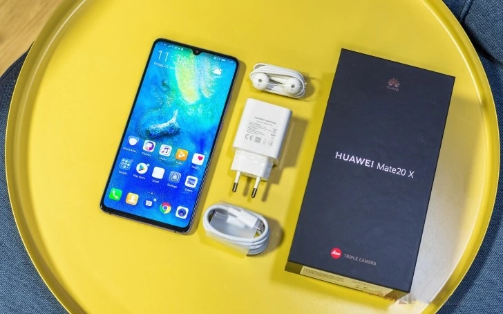 Global version HUAWEI Mate 20 X Smartphone Android 7.2 inch 40MP+24MP Camera 8GB+256GB 5G 4G Network Google Play Mobile phones images - 6