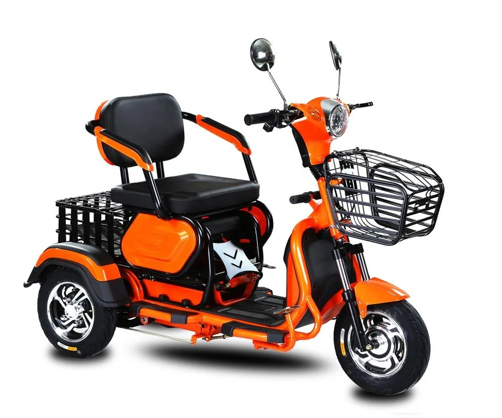 

MINI Folding Electric Tricycle Scoote Electric Tricycle for 2 Person