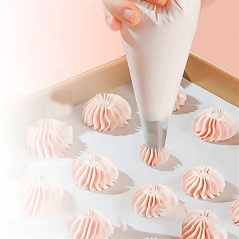 

SML20 50PCS Disposable Buttercream Bags Confectionery Equipment Pastry And Bakery Accessories Reposteria Cake Tools For Baking