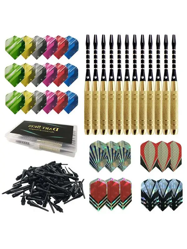 

Soft Tip Darts With Flights And 100 Soft Tip Points For Electronic Dartboards Office Home Entertainment